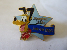 Disney Trading Pins 4513 Disneyland Hotel July 4th 1999 (Pluto) - £25.39 GBP