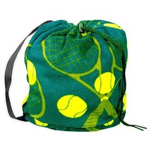 Tenis Fleece Sling Bag - Green - $12.99