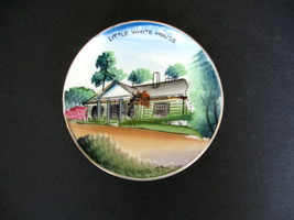 Little White House Hand Painted Dish, Franklin Delano Roosevelt, Made in Japan - $12.99