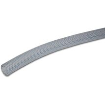 UDP T12004008 Tubing, 1-1/2&quot; ID x 2&quot; OD x 25&#39; Dispenser Box, Clear Braid - $222.65 CAD