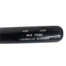 Game Used  MLB Prime Ash c243 Louisville Slugger CRACKED 33.5 511619 - $40.07