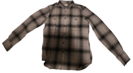 Life After Denim Grey and Black Striped Long-Sleeve Button-Up Shirt S,L ... - $48.00