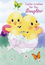 Easter Wishes For You Daughter  - Easter Greeting Card - 22996 - $2.77