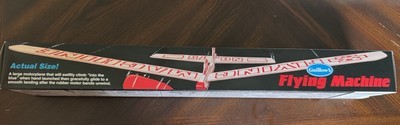 GUILLOW&#39;S FLYING MACHINE PROPELLER POWERED AIRPLANE MODEL KIT NEW IN BOX  - $5.00