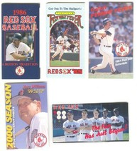 11 DIFFERENT BOSTON RED SOX POCKET SCHEDULES JOSE CANSECO WADE BOGGS 198... - $9.95