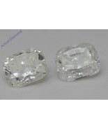 A Pair of Cushion Natural Mined Loose Diamonds (1.56 Ct J-k VS1-VS2 Clar... - $5,071.25 CAD