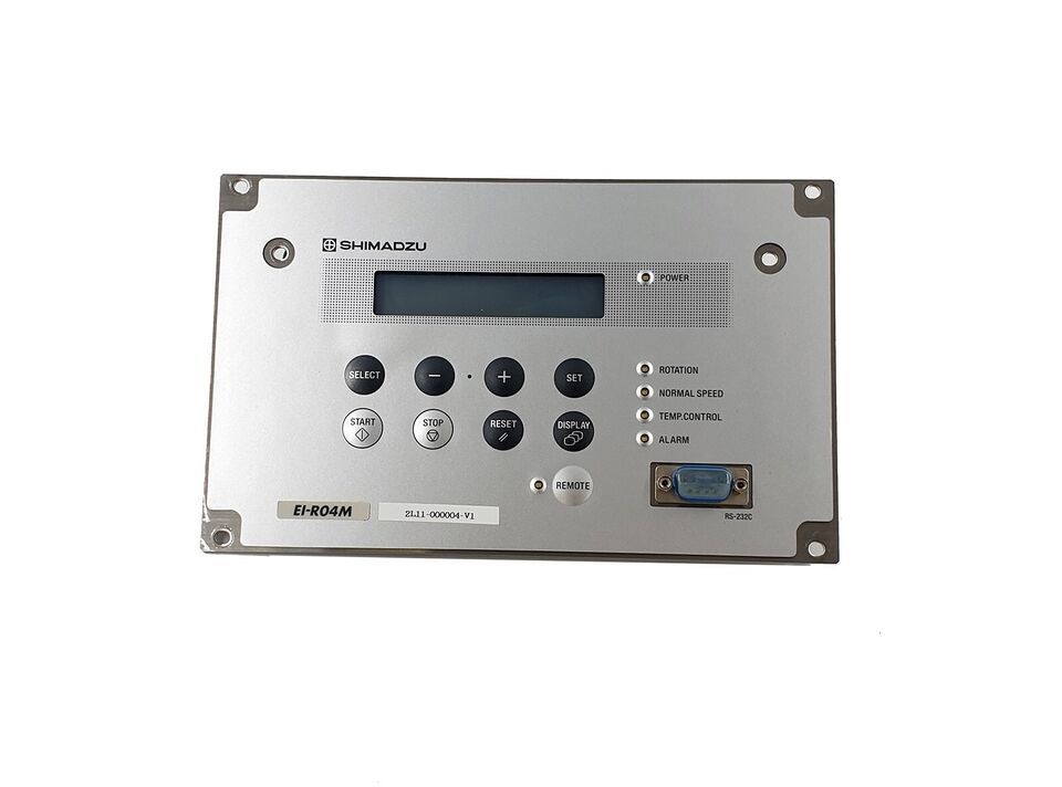 Shimadzu TMP Power Unit EI-R04M Front Panel - $198.00