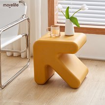 Arrow Low Stools - Modern Plastic Seating for Living Room, Coffee Table or Shoe  - £110.46 GBP