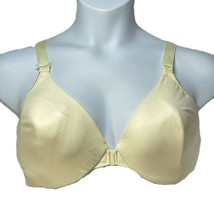 BALI  Bra Front Closure Smooth Lightly Lined Underwire Beige Balconette Size 40D - $13.49