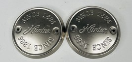 Hunter Original Ceiling Fan Part NOS Since 1886 Matte Silver End Cap Cov... - $462.00 MXN