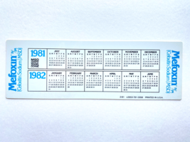 1980s Mefoxin Ruler MSD Merck Labs Pharmaceutical Drug Advertising Swag 7.5” - £11.95 GBP