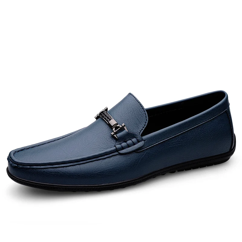 Ens genuine leather shoes new arrival casual shoes business men slip on shoes all match thumb200