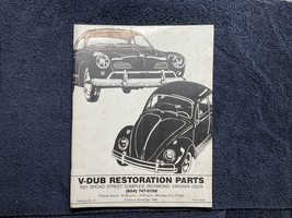 Volkswagen VW Parts Catalog V-Dub Restoration - No. 6 - Good Condition w... - $27.12 CAD
