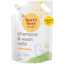 Burt’S Bees Baby Shampoo and Baby Wash Refill, Original, Plant-Based For... - £23.06 GBP