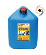 4x Cans Midwest Kerosene 7610 Safe Gasoline Can | Spout Included | 5 Gal... - €83,69 EUR