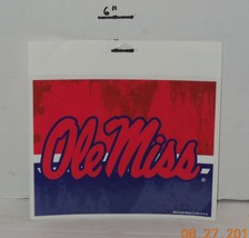 Wincraft Ole Miss Rebels Ultra Decal 5&quot; x 6&quot; - £7.54 GBP