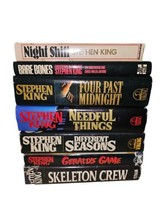 Stephen King Book lot 7 Hardcover Books Night Shift,BareBone, Four Past Midnight - £50.15 GBP