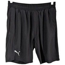 Mens Black Puma Shorts with Pockets and Drawstring Size Large (No Tag) New - £19.19 GBP