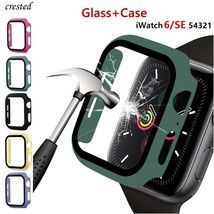 iWatch 40/44mm Screen Protector Case Snap On Cover Apple Watch Series 6/5/4/3/SE - $8.55