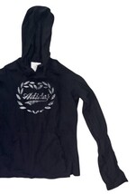 Adidas Women’s Hoodies Lot of 2 Black Pullover Graphic Size S & L image 8