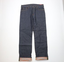 Deadstock Vintage 90s Evisu Jeans Mens 36x40 Selvedge Buckle Back Koi Fish Jeans - £786.20 GBP