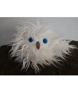 Jellycat Olive Owl Plush Stuffed Animal 7&quot; Blue Eyes Fluffy Hair Ivory W... - £16.74 GBP
