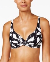  NEW Anne Cole Vines Black White Underwire Bikini Top size XS XSmall - £18.19 GBP