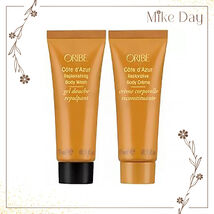 ORIBE Head To Toe Kit Body Wash &amp; Body Creme 2 x 15 ml = 30 ml Brand New... - $9.89