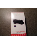 NEW CHRISTMAS ORNAMENT HALLMARK 671S-2 TURRBINE STEAM LOCOMOTIVE LIONEL ... - £10.39 GBP