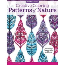 Creative Coloring Patterns of Nature: Art Activity Pages to Relax and En... - $5.00