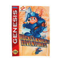 Rocket Knight Adventures 1993 Sega Genesis Box Retro Video Game Fleece B... - £34.49 GBP+