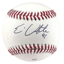 Eli White Atlanta Braves Signed Baseball Texas Rangers Autographed Photo Proof - £53.37 GBP
