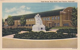 Field House Boys Town Omaha Nebraska NE Postcard D04 - £2.30 GBP