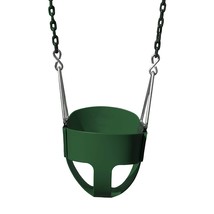 Gorilla Playsets 04-0008-G/G Full Bucket Toddler Swing, Bucket, Green 60&quot; Plasti - £73.65 GBP