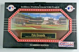 1951 Play Off Game Polo Grounds &quot;Shot Heard Around The World&quot; Plaque NEW... - £23.48 GBP