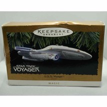 1996 Star Trek USS Voyager Hallmark Keepsake Christmas Ornament Magic Li... - $464.58 MXN