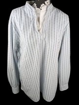 RJR.John Rocha Men&#39;s Shirt Size L Long Sleeve 100% Cotton - $21.78