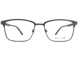 Helium Eyeglasses Frames 4355 GUNMETAL Grey Square Full Rim 54-17-140 - $51.28