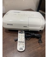 Epson 3LCD Projector Portable WXGA Home Theater H285A HD HDMI w/ Remote - $74.88