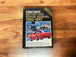 Chiltons Import Car Repair Manual 1980-1987 Collectors Edition (#7672) - £11.95 GBP