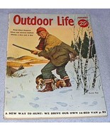 Outdoor Life Magazine January 1955 Charles Dye Cover Hunt Fish Boat - $182.78 MXN