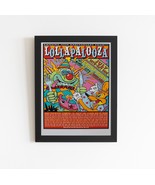 2016 Lollapalooza Chicago Festival/Concert Poster - 13&quot; x 19&quot; inches - £14.71 GBP+