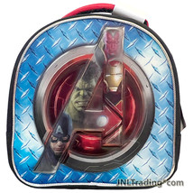 Avengers Single Compartment Insulated Lunch Bag Cpt America-Hulk-Iron Ma... - $29.99