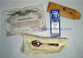 Silver Commemorative President Spoon: John Quincy Adams - $19.95