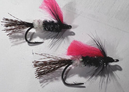 2023 Steelhead-Salmon, Hi-vis Ghost Wetfly, Size 4, Sold Per 6 - £6.43 GBP