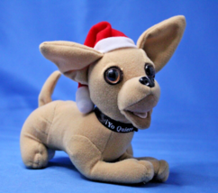 Yo Quiero Taco Bell Chihuahua Dog 6&quot; Talking CHRISTMAS Edition 1998 Working - £9.86 GBP