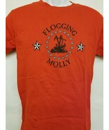 FLOGGING MOLLY - VINTAGE ORIGINAL STORE / TOUR STOCK 2003 UNWORN LARGE T... - $466.01 MXN