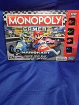 Monopoly Gamer Nintendo Mario Kart Board Game Hasbro 2018 - $19.07