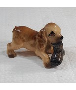 Vintage Hagen Renaker Cocker Spaniel Dog Shoe boot Figurine Miniature mi... - $25.31 CAD