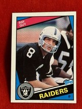 Ray Guy Oakland Raiders Punter Topps 1984 #107 - £2.35 GBP